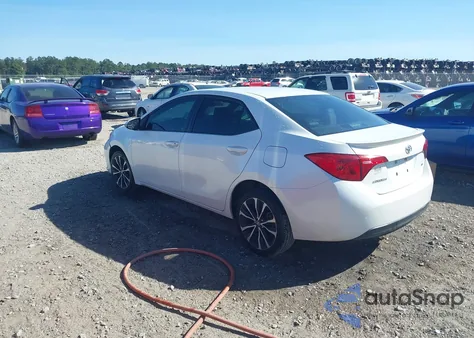 2017 Toyota Corolla Se z USA, uszkodzony, nr VIN 5YFBURHE0HP730364